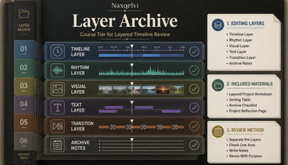 Naxquelvi Layer Archive software interface with layers and review methods displayed.