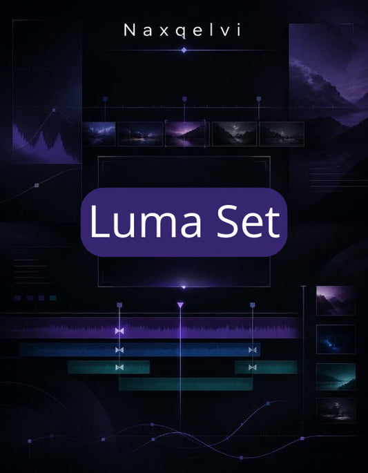 Naxqelvi Luma Set with purple and black theme